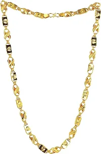 Long Gold-plated Plated Brass Chain (20 Inch)Water And Sweat Proof Jawellery-thumb4