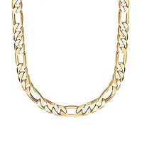 Gold-plated Plated Brass Chain (23 Inch)Water And Sweat Proof Jawellery-thumb1