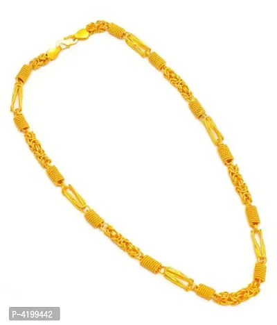 Trendy Gold Plated Chain for Men-thumb0