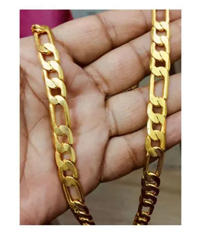 Trendy Designer Gold Plated Men's Chain