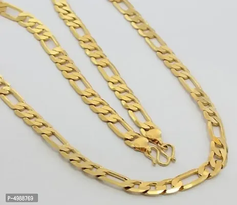 Trendy  Fancy Men Gold-plated Plated BRASS Metal Chain