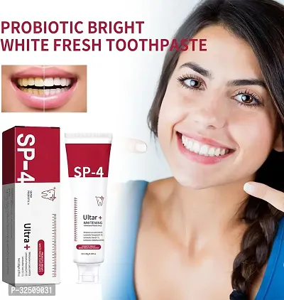 SP4 Ultra whitening Toothpaste For Teeth Whitening 50gm Pack Of 1-thumb0