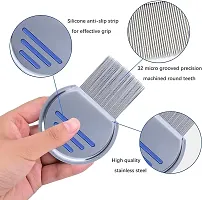 Stainless Steel Lice Treatment Comb for Head Lice Remover Lice Egg Removal Comb.-thumb1