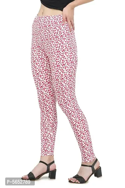 Stylish Printed Party Wear High Ankle Legging-thumb3