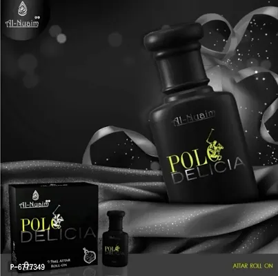 Al Nuaim Brand 100% Original Polo Delicia 9.9Ml (Ameer Series) Great Fragrance L Floral Attar  Pocket Perfume.