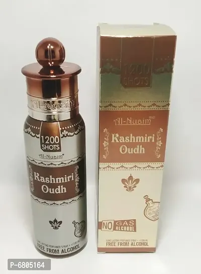 Al Nuaim Brand 100% Original (1200 Shots) Kashmiri Oudh 100ML Great Fragrance Long-Lasting For Men Perfume.-thumb0