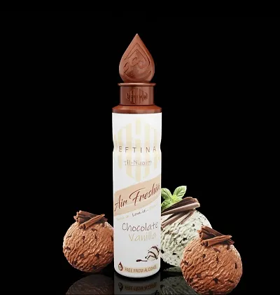 Al Nuaim 100% Original EFTINA Chocolate Vanilla Air Freshener |Alcohol Free Air Freshner |Room Air Freshner |A Wave of Freshness |250ml