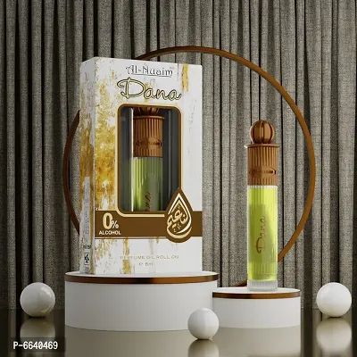 Al Nuaim Brand 100% Original Dana 6Ml Great Fragrance L Floral Attar and Pocket Perfume.-thumb0