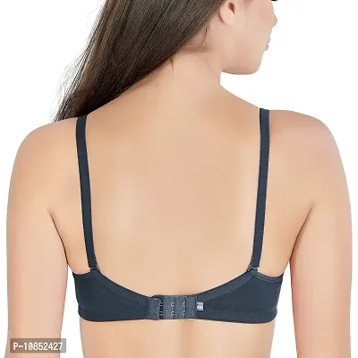 Florich Soft Padded Full Coverage Bra (B, M.Blue, 36)-thumb3