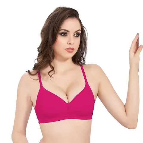 Florich Push-Up Bra (B, Red, 36)