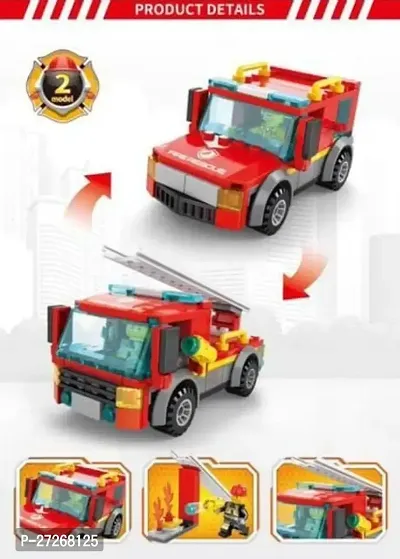 Kids Toys Blocks Fire Rescue