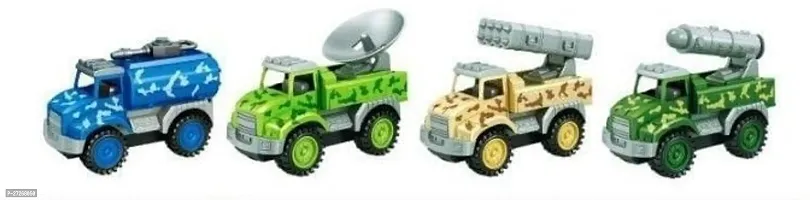Kids Toys Militery Truck Bag Pack Of 4