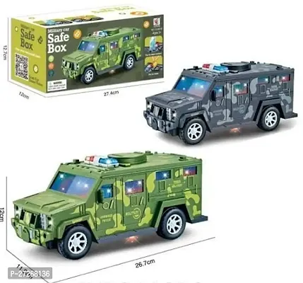 Kids Toys Military Car Safe Box Pack Of 2