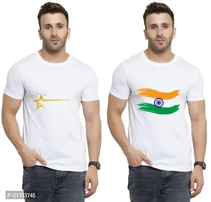 Denip - Where Fashion Begins | DP-5598 | Polyester Graphic Print T-Shirt | for Men  Boy | Pack of 2