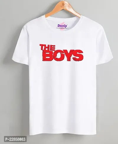 Trendy Latest White Printed Tees