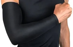 Arm Sleeve For Men  Women  (Free, Black)-thumb1