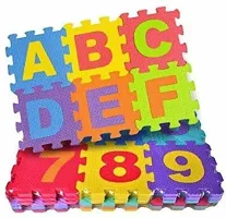 Alphabet Puzzle Mat | THICKEST ABC + Numbers 0 to 9 Flooring Mat | Eva Foam | Kids Learn  Play with Interlocking Puzzle Pieces-thumb3