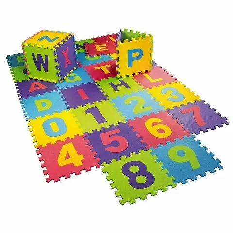 Kids Mat Alphabet Number Puzzle