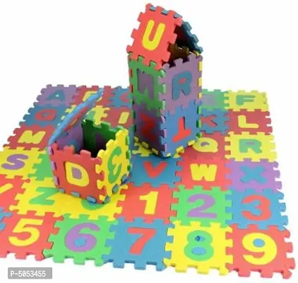 Soft EVA Foam Baby Children Kids Play Mat Alphabet Number Puzzle Jigsaw || 36 pieces ||