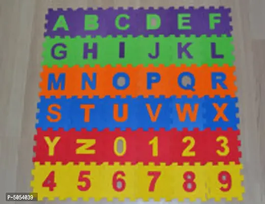 36pcs Soft EVA Foam Baby Children Kids Play Mat Alphabet Number Puzzle Jigsaw