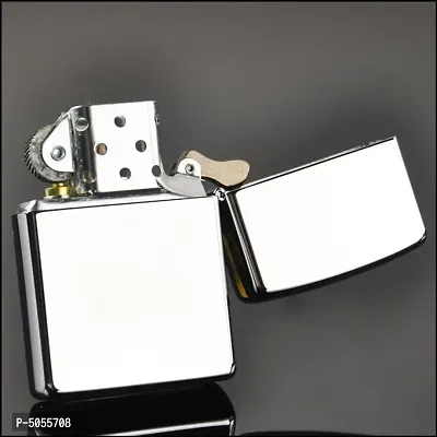 Earth Silver Pocket Lighter Pocket Lighter  (Silver)-thumb0