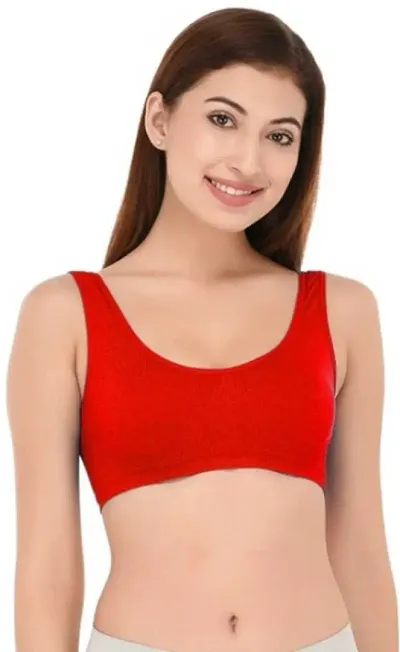 Buy Women Sports Non Padded Bra - Lowest price in India