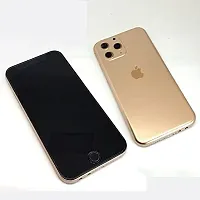 Golden I phone shape cigarette lighter, Stylish lighter, unique lighter-thumb1