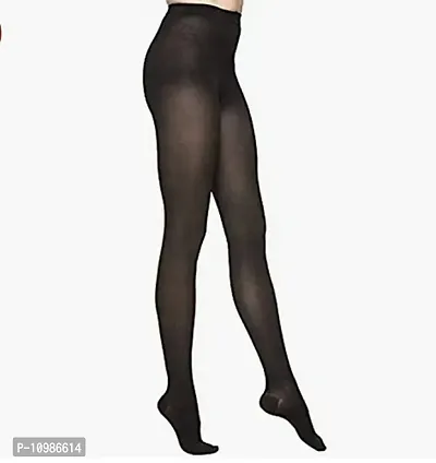 Black nylon stockings 15D