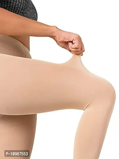 Nylon High waist pantyhose stretchable stockings for girls and women pack of (1)-thumb0