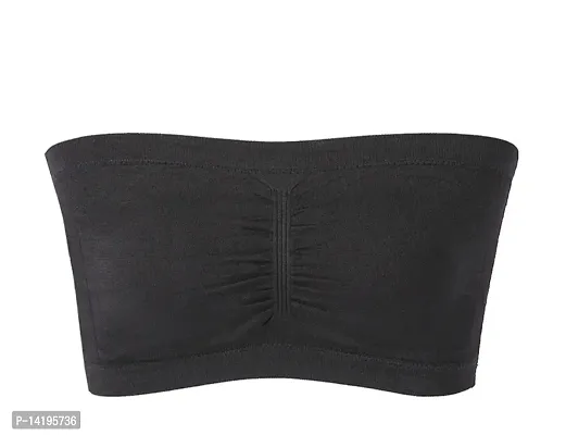 Vaishnavii Designs  Women's Body Strapless Bra Tube Top Seamless Fashionable Beautiful Bra (Pack of 1)