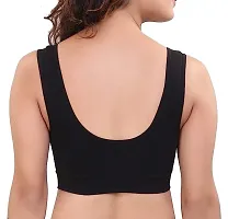 Vaishnavii Air Bra for Girls  Woman Non Padded Seamless Wire free Stretchable Air Bra (Pack of 1)-thumb1