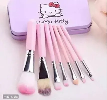 Hello Kitty Pink (7 pcs Makeup Brush)-thumb0