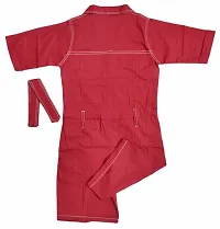 Trendy Polycotton Red Jumpsuit for Women-thumb1