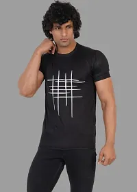 Stylish Polyester Printed T Shirt  For Men Pack Of 6-thumb3