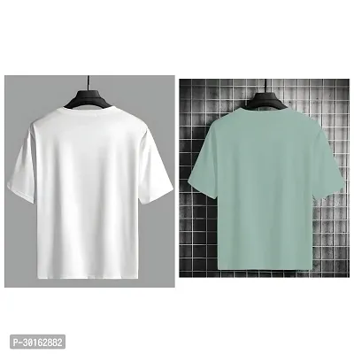 Trendy Polyester T- Shirts for Men(Pack of 2)-thumb3