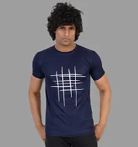 Trendy Polyester T- Shirts for Men(pack of 6)-thumb1