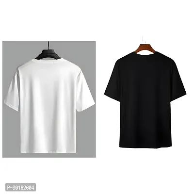 Trendy Polyester T- Shirts for Men(Pack of 2)-thumb3