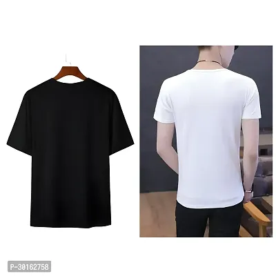 Trendy Polyester T- Shirts for Men(Pack of 2)-thumb3