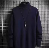 High Neck Sweatshirt, made up of Superior quality acrylic wool, that keeps you warm during Pre-winter season.-thumb3