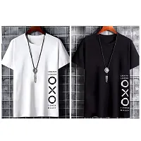 Trendy Polyester T- Shirts for Men(Pack of 2)-thumb1