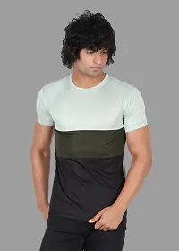 Trendy Polyester T- Shirts for Men(pack of 6)-thumb1