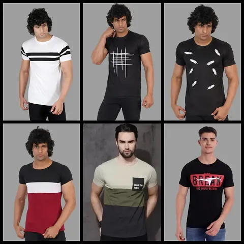 Stylish T Shirt For Men Pack Of