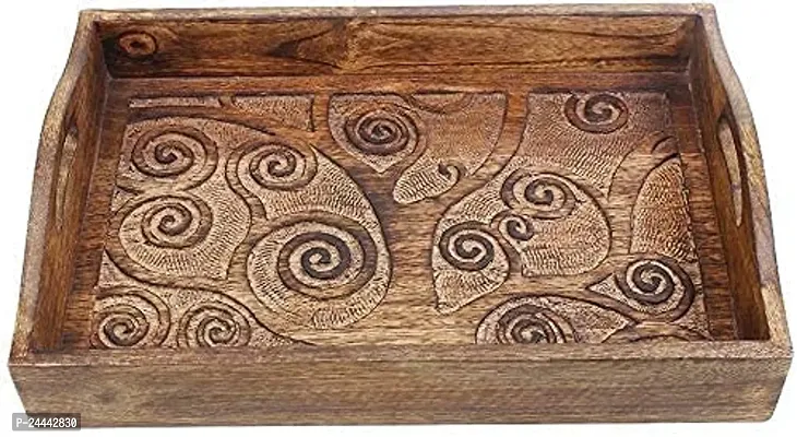 M.A Wooden Tree of Life Tray-thumb0