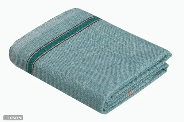 THE ANTILLES FABRICS Cotton Towel (Blue, 30x70 inches)-thumb0