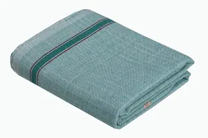 THE ANTILLES FABRICS Cotton Towel (Blue, 30x70 inches)-thumb1