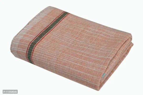 THE ANTILLES FABRICS Cotton Towel /Gamcha (Large Size 30 x 70 inches, Red)