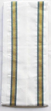 THE ANTILLES FABRICS White GAMCHA New  Modern Look,Size 30? 70 INCHES-thumb1