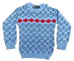 Rebiva Kids winter wear woolen Boys sweater (Pack of 1)-thumb1