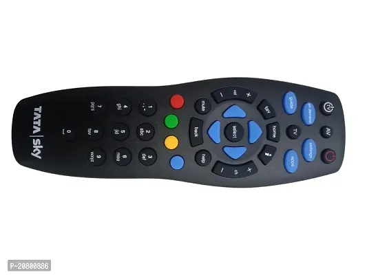 Tata Sky Remote Original Set Top HD Box and Suitable for SD Tata Play setup Box Remote Control-thumb0