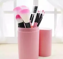 Makeup Brush with Pink Storage Box-thumb1